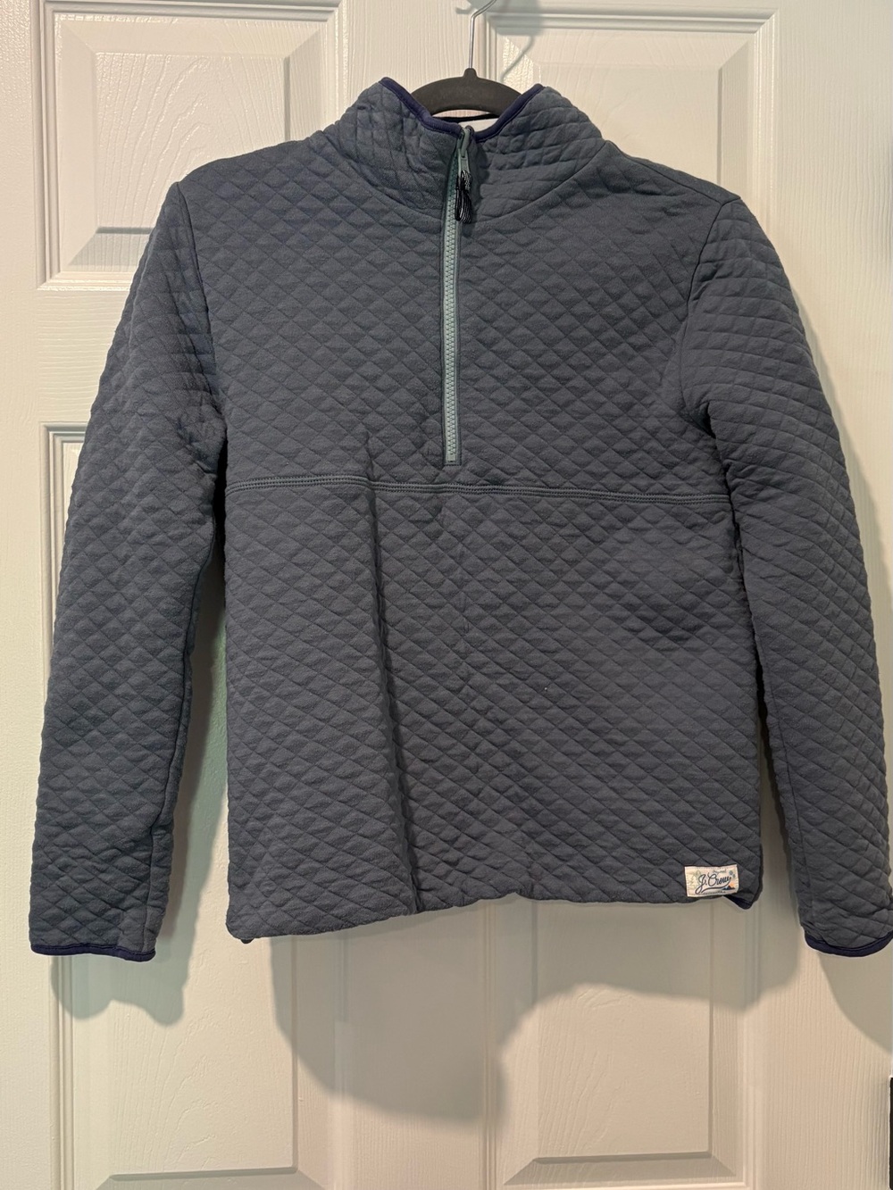 Crewcuts Reversible Jacket in Teal & Navy Blue